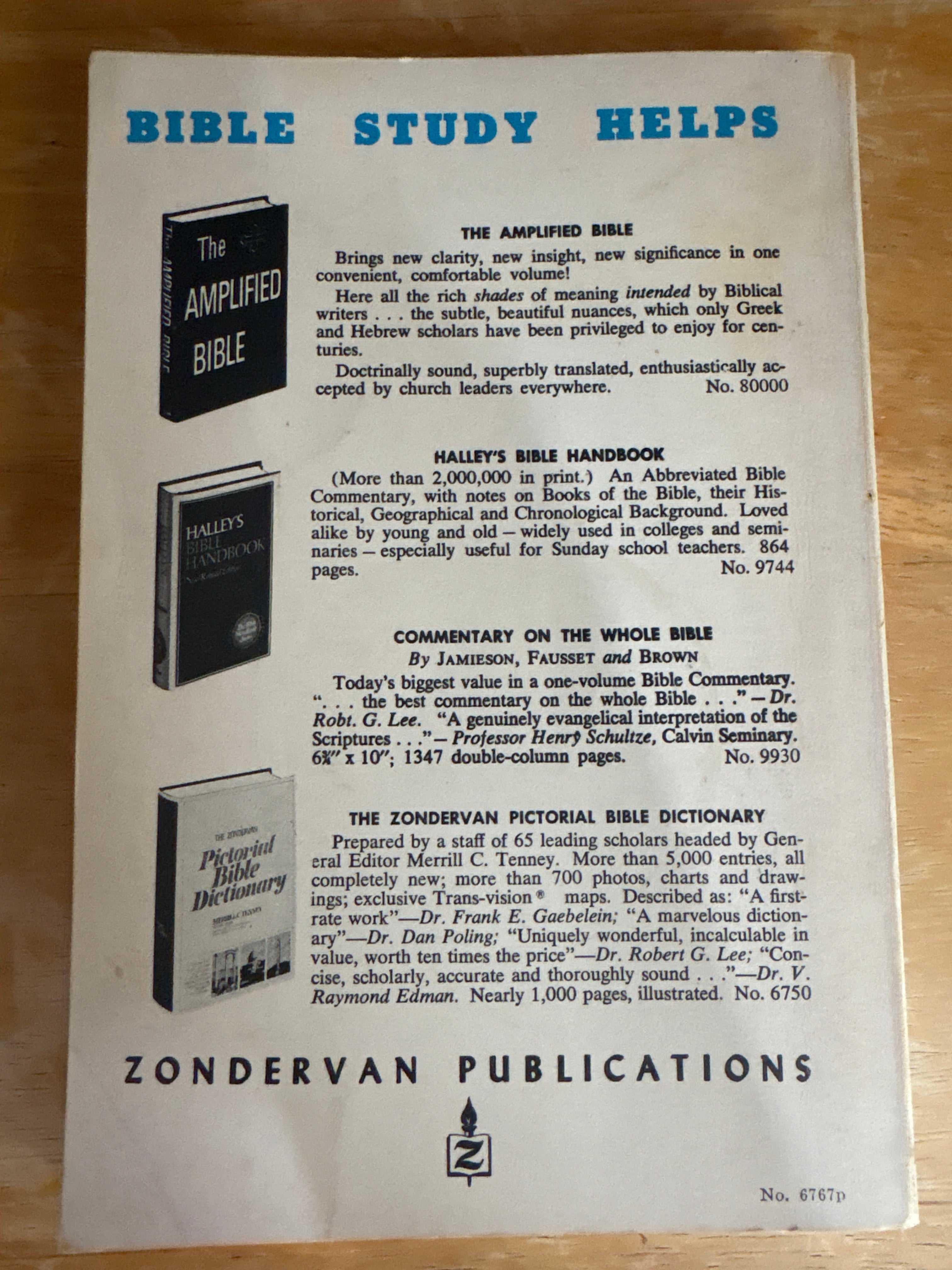 Cruden’s Handy Concordance To The Bible