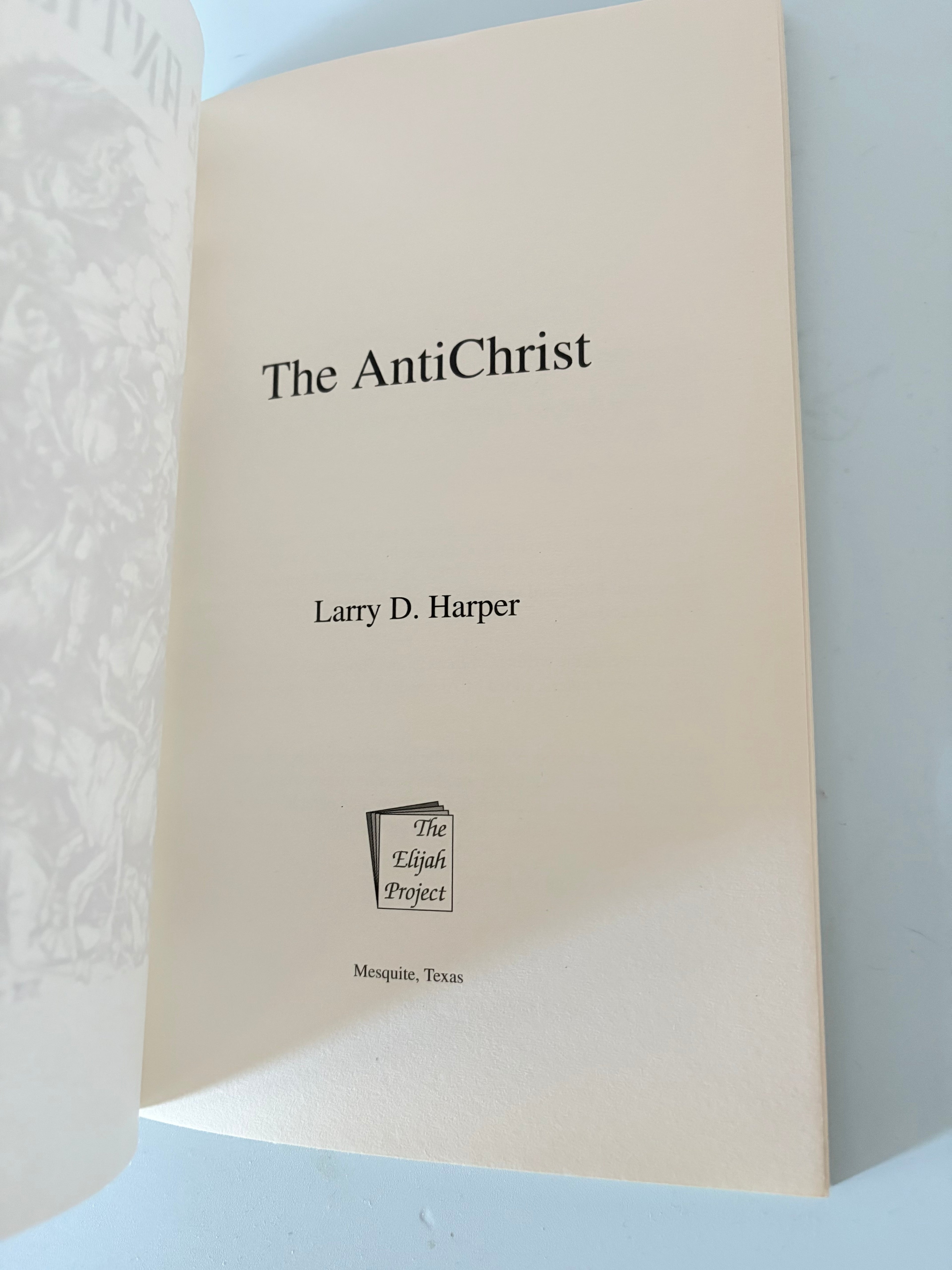 The Antichrist by Larry D. Harper