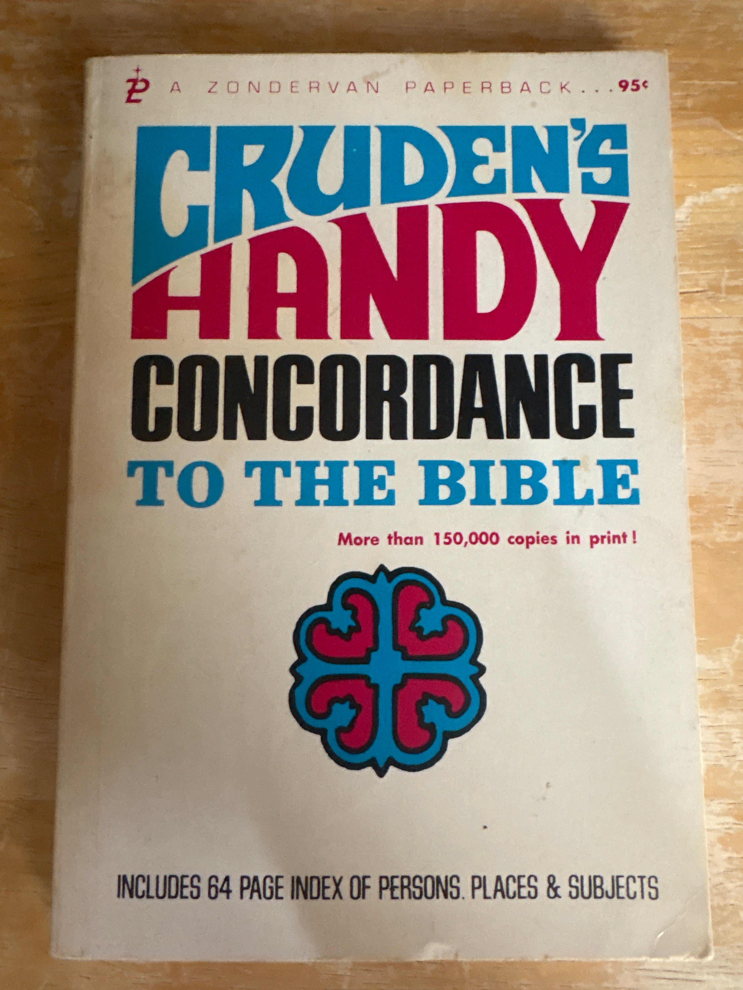 Cruden’s Handy Concordance To The Bible