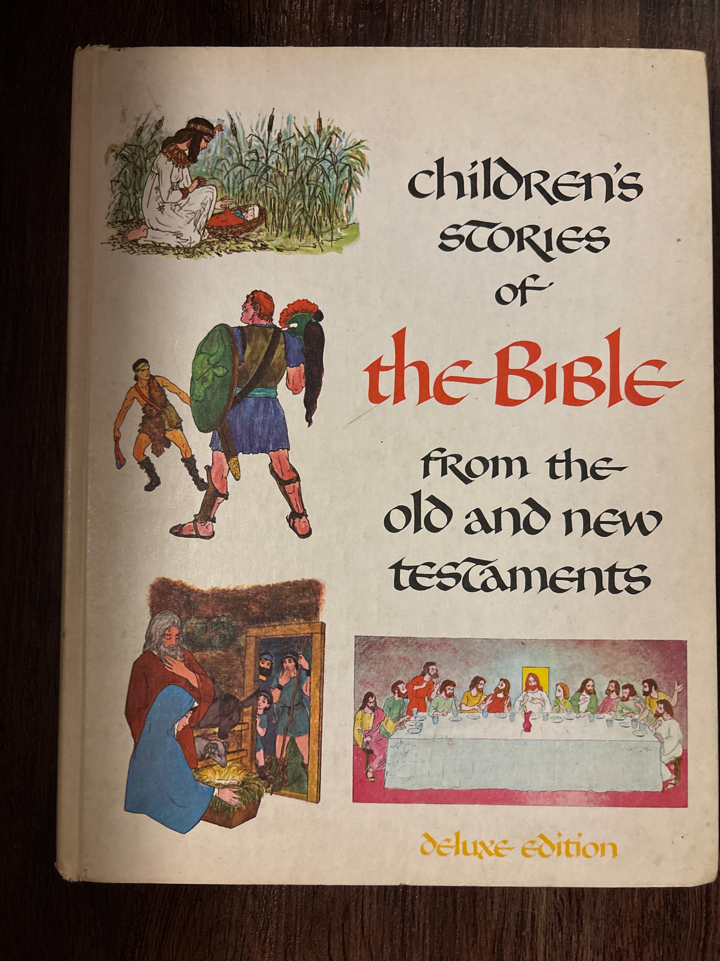 Children’s Stories of the Bible from the Old and New Testament    Deluxe Edition