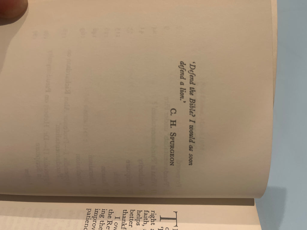 “Fundamentalism” and the Word of God by J.I. Packer