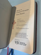 Book of Common Worship Daily Prayer. Leather Bound.
