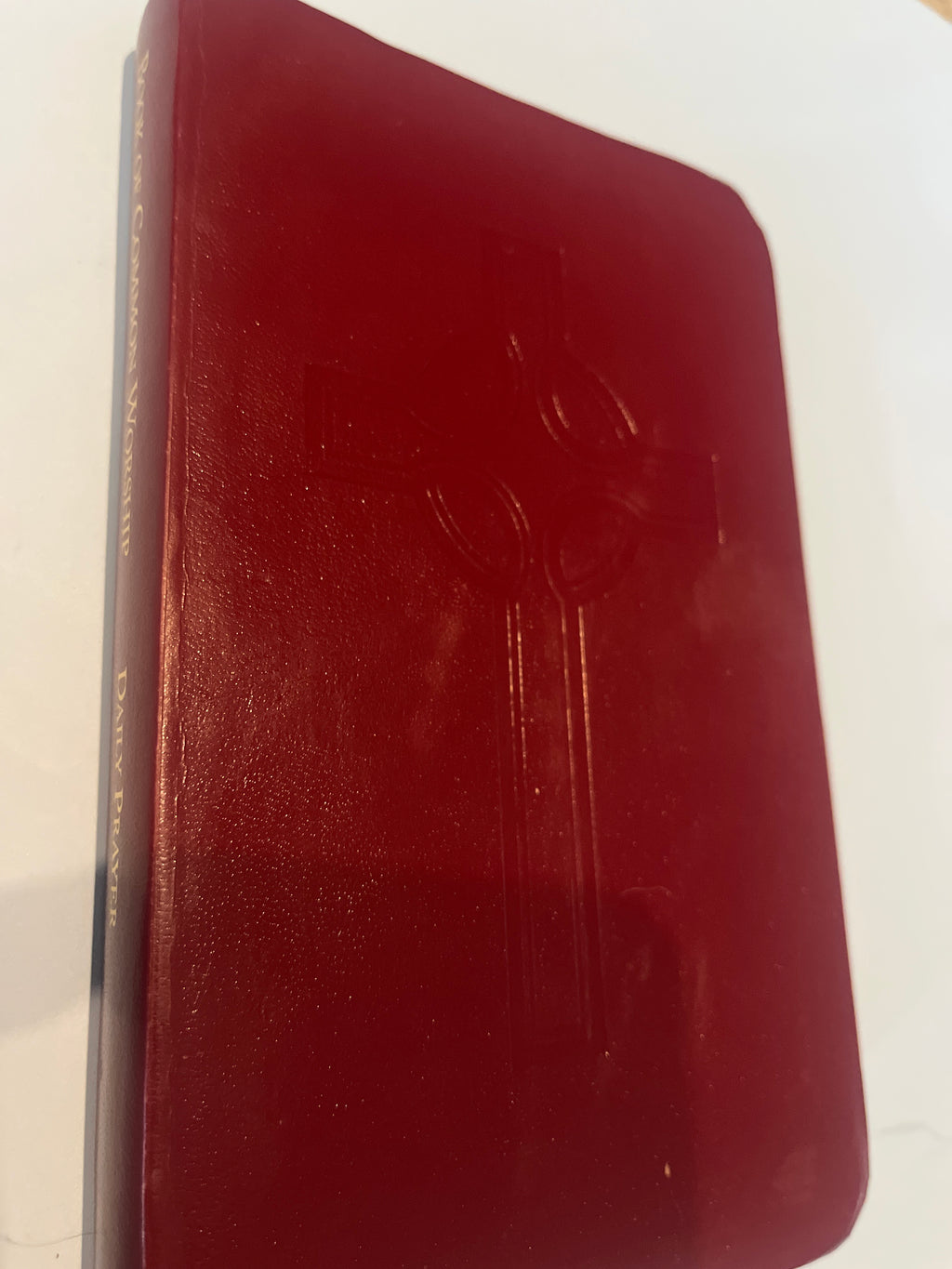 Book of Common Worship Daily Prayer. Leather Bound.