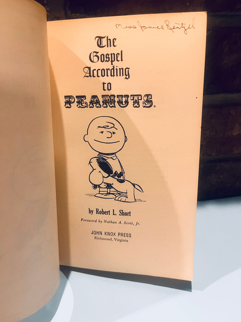 The Gospel According to Peanuts by Robert L. Short