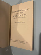 “Fundamentalism” and the Word of God by J.I. Packer