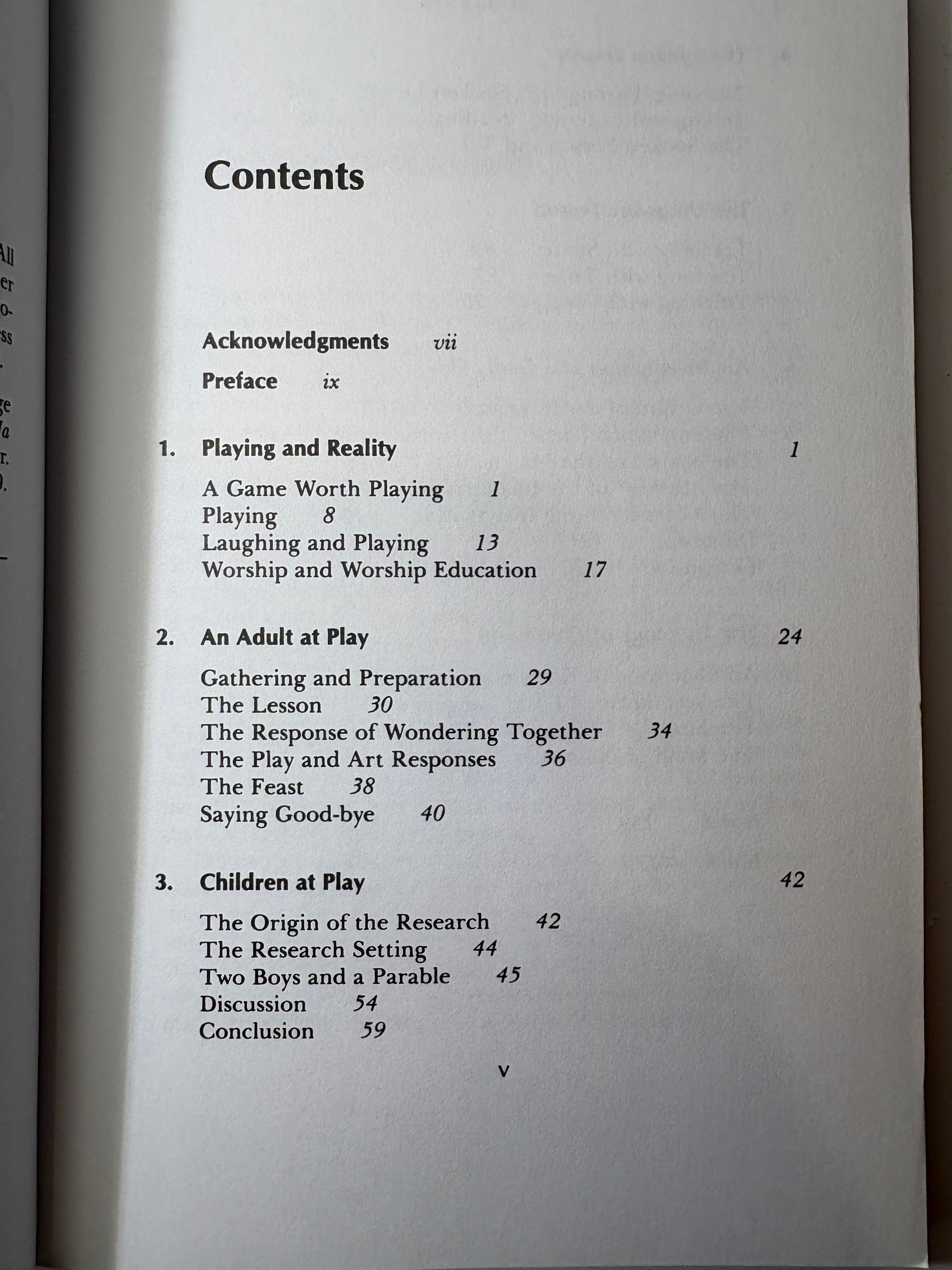 Godly Play: An Imaginative Approach to Religious Education by Jerome W. Berryman